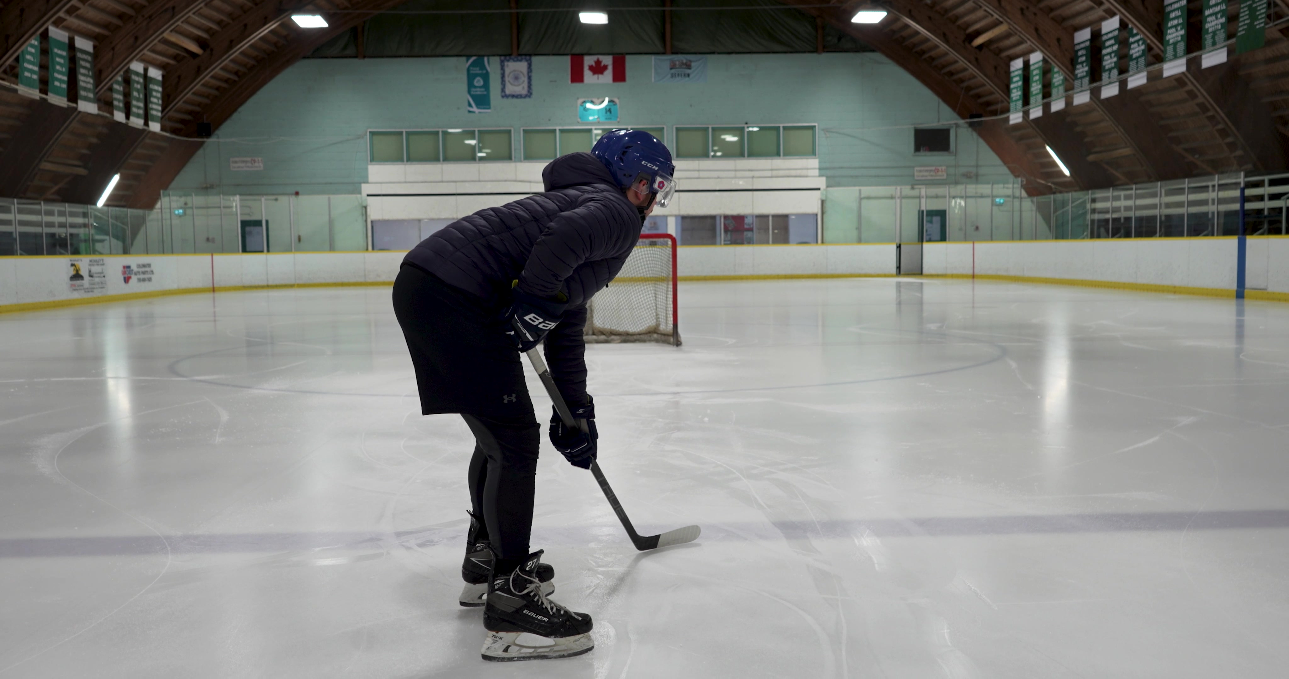 Competitive player in a DTHA development session
